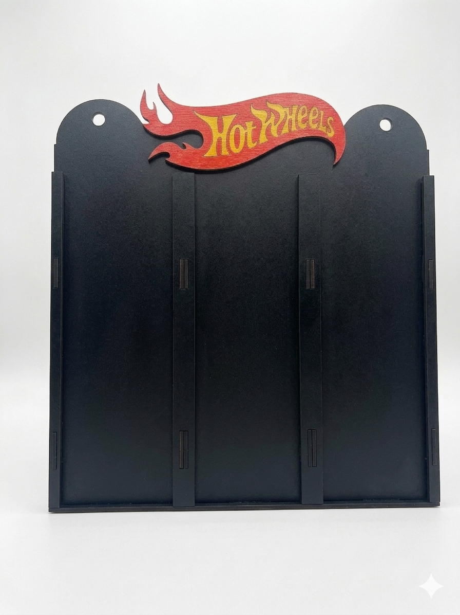 Exhibidor de carros Hot Wheels personalizado